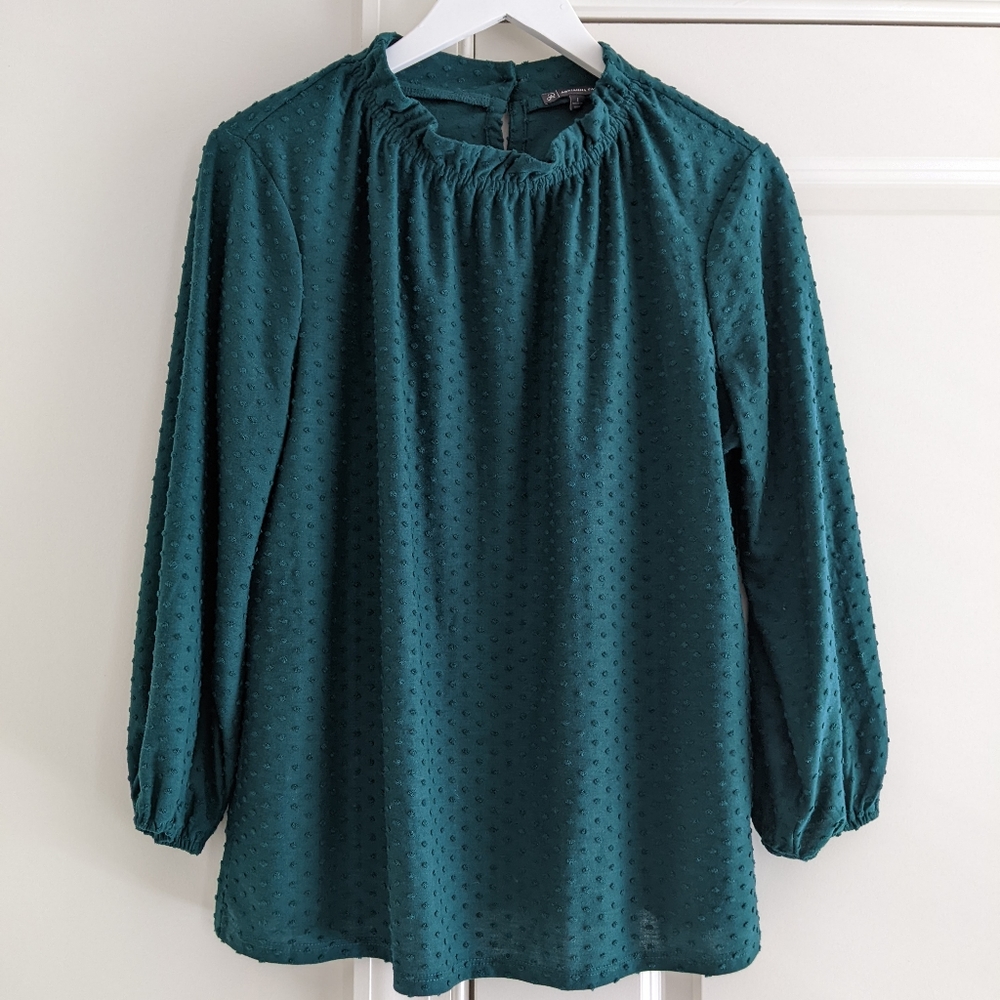 Swiss Dot Blouse